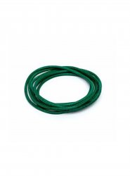 Läderband Grön 100 cm 1,3mm