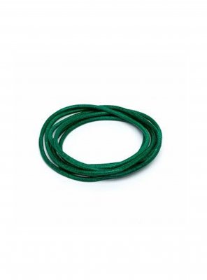 Läderband Grön 100 cm 1,3mm