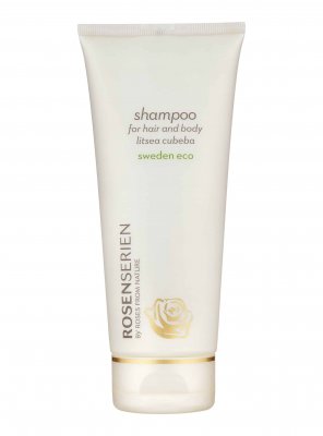 Shampoo for Hair & Body Litsea Cubeba 200 ml, Rosenserien