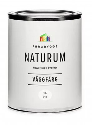 Väggfärg 10 liter FB Naturum VIT